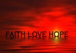 Do Christians really know what &ldquo;Christian Hope&rdquo; is?  The illustration shows it's a combination of Faith, Love, and Hope.