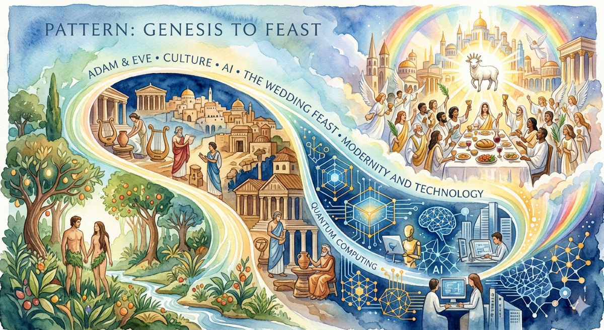 An editorial watercolor illustration for the series 