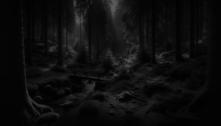 A scene in the woods with a stream, a wooden bridge, and many paths to signify the question - How come so many Christians don&rsquo;t really know God?